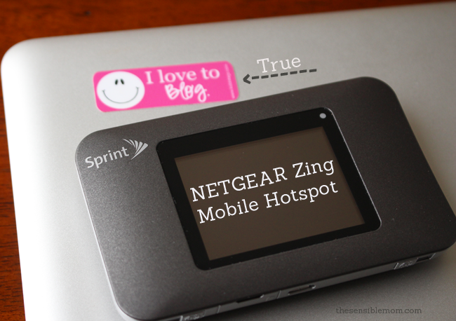 Staying Connected No Matter Where I am with a Sprint Mobile Hotspot