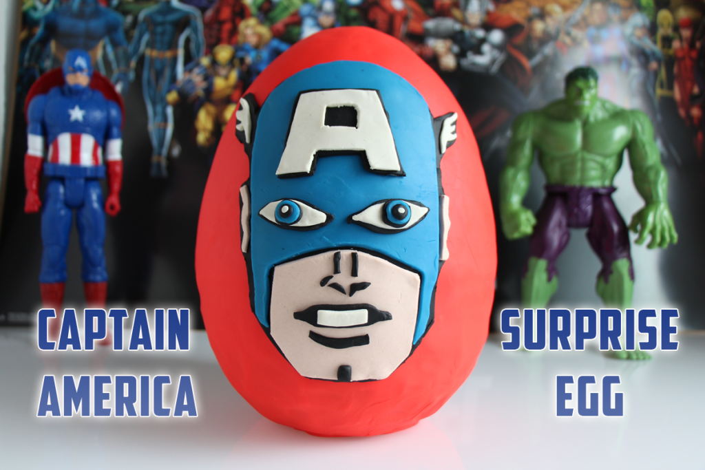 Need gift ideas or just a fun video for your kids to watch? Check out our Captain America Play Doh Surprise Egg Video! #avengers #avengersageofultron #playdoh #surpriseegg