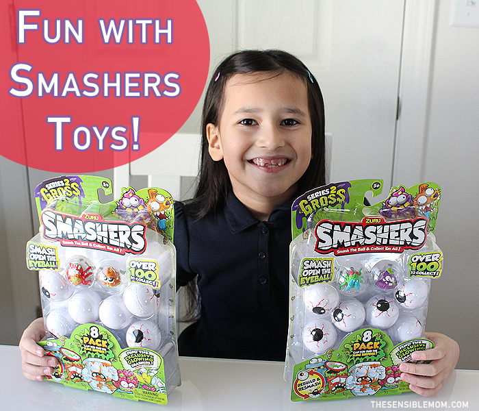 Zuru Smashers Toy Characters! Visit this blog post to see a fun video smashing open Zuru Smashers toys! They also make great gift ideas for kids!